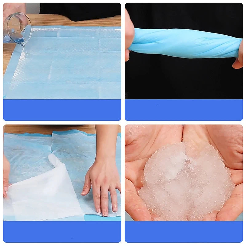 100/50/40/20PCS Absorbent Dogs Diapers Disposable Puppy Training Pee Pads Quick Dry Surface Mat Clean Cushion Dog Supplies