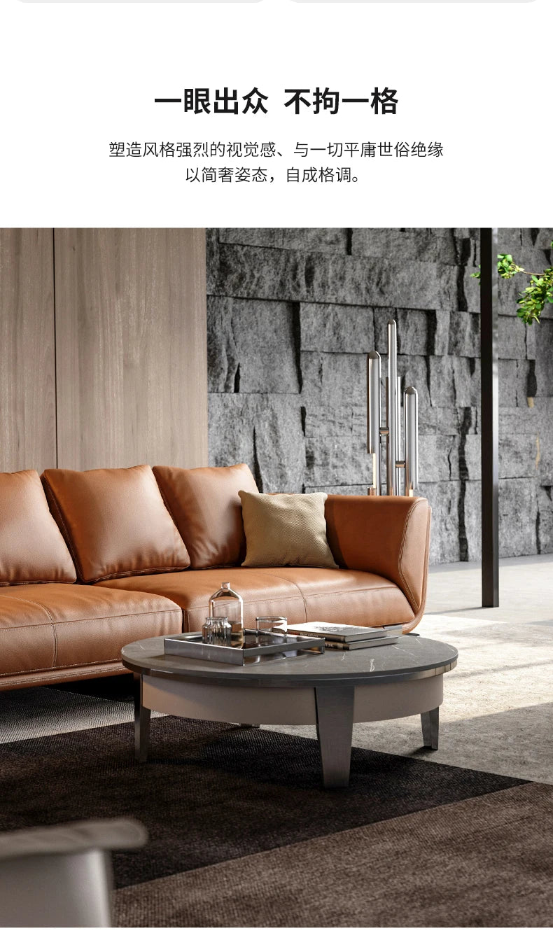 YY TV Cabinet Unit Light Luxury Modern High-End Designer Minimalist Coffee Table