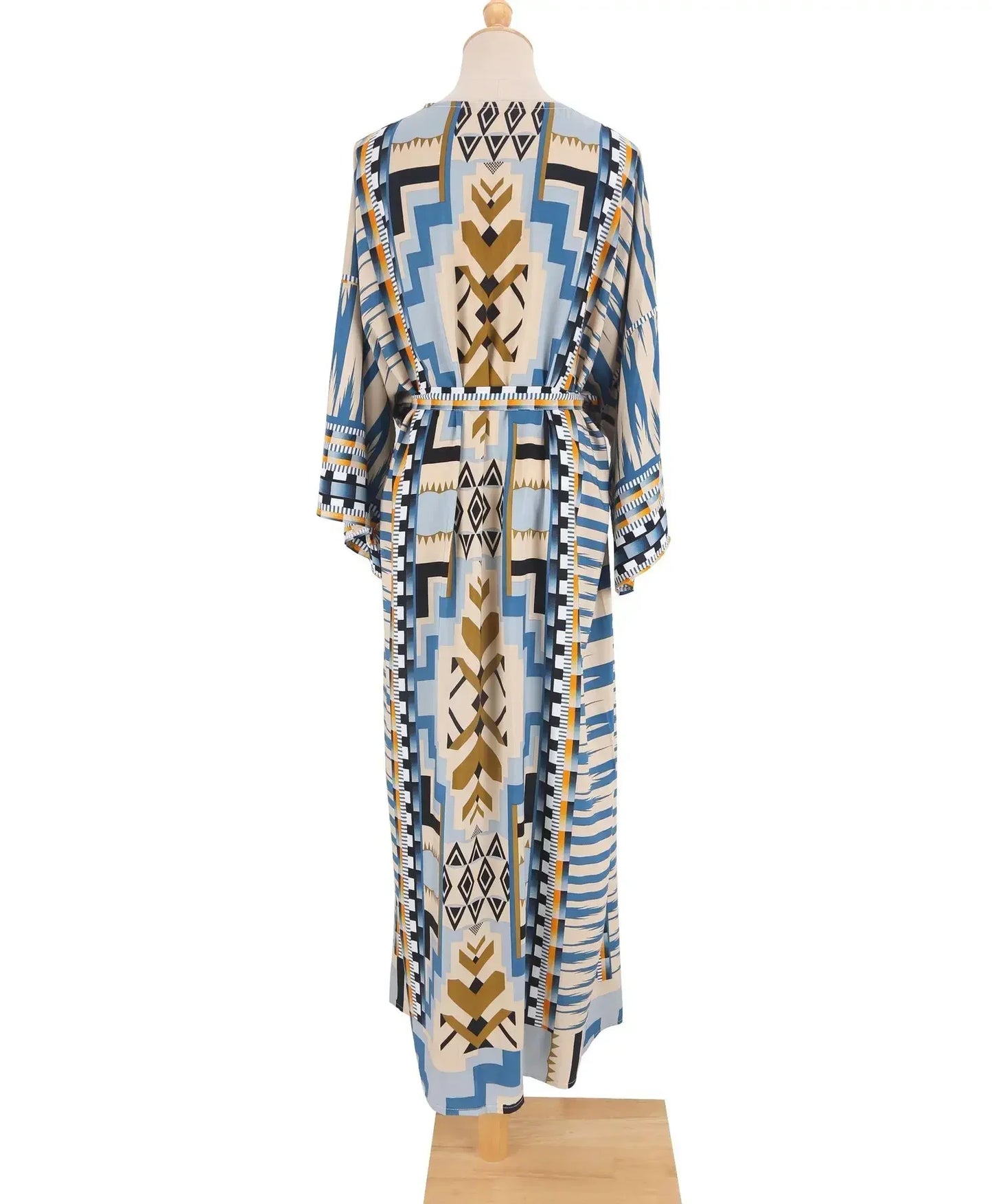 Womens Rayon Beach Blouses Kimono Cardigan Long Bikini Cover Up Bathing Suit Summer Outfit