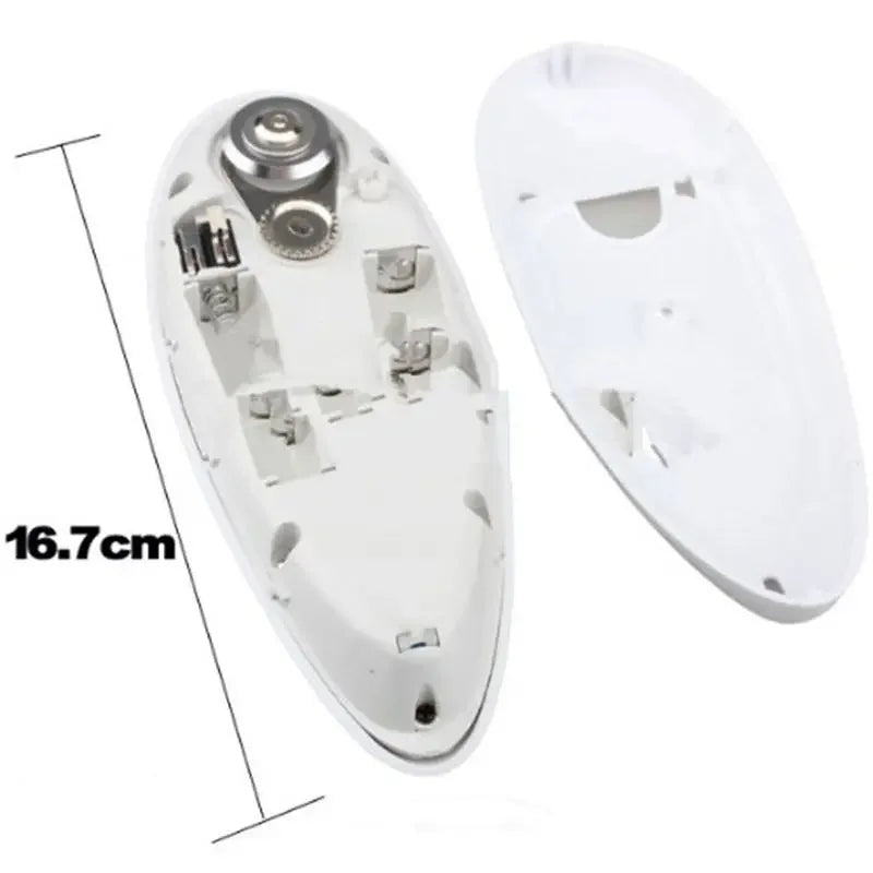 Mini Convenient One Touch Automatic Electric Can Tin Bottle Opener Hands Free Jar Can Tin Opener Safe
