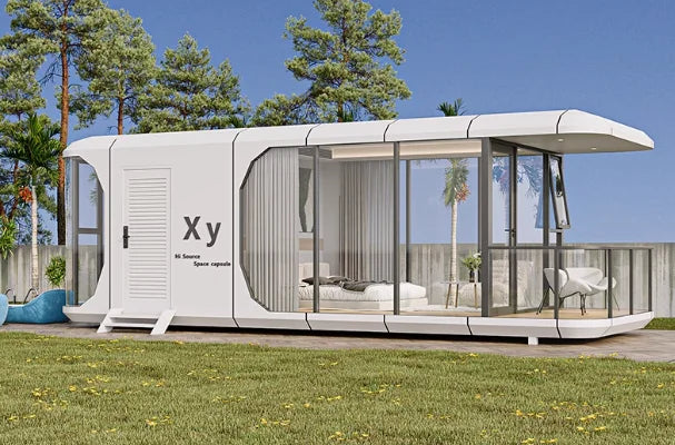 Custom Prefab House Modern capsule cabin Hotel Container home sleep pod Outdoor Mobile Tiny house luxury Capsule House