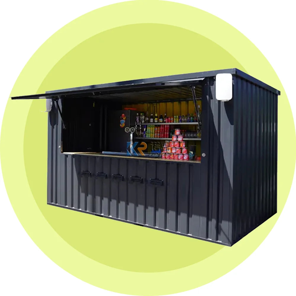 2023 China 20 Feet Cheap Folding Storage Living Welded Easy Assemble Save Space Container House For Living And Storage