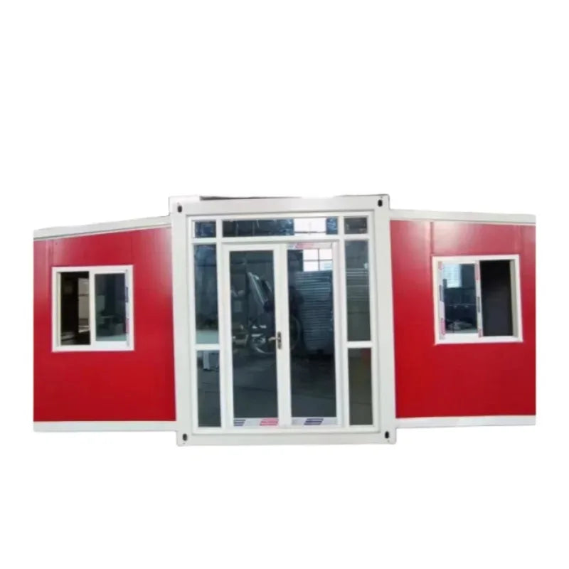 Extended Foldable Prefab Container Homes/40ft Folding Living Container/expandable Cabin Foldable Container House for Sale