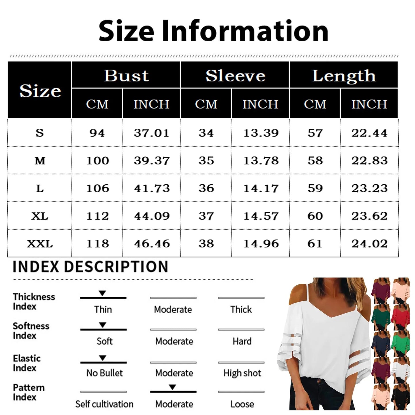 Women'S 3/4 Sleeve Tops Fashion Loose V-Neck Solid Color Casual Shoulder Strap Top Daily Commute Elegant All-Match Comfy Tops
