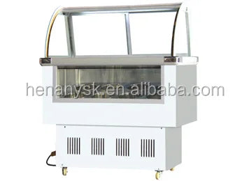 z-18c 6 Barrel 10 Tank Hard Ice Cream Glass Icecream Machinery Freezers Display Cabinet Freezer Showcase