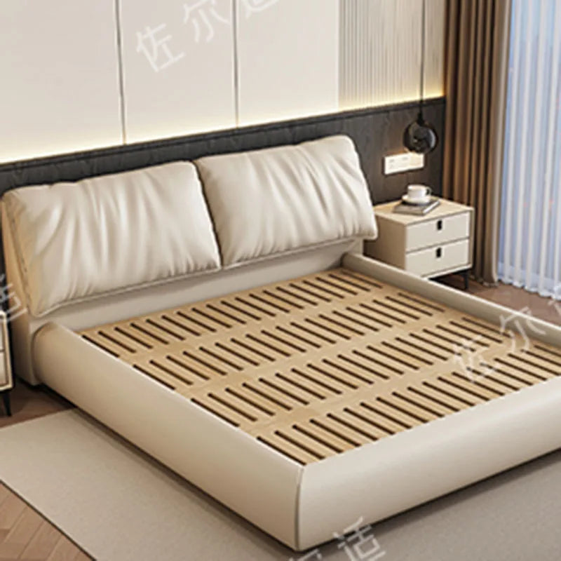 Marriage Nordic Beds Bedroom Luxury Home Queen Platform Container Double Beds Daybed Muebles Para El Hogar Bedroom Furniture