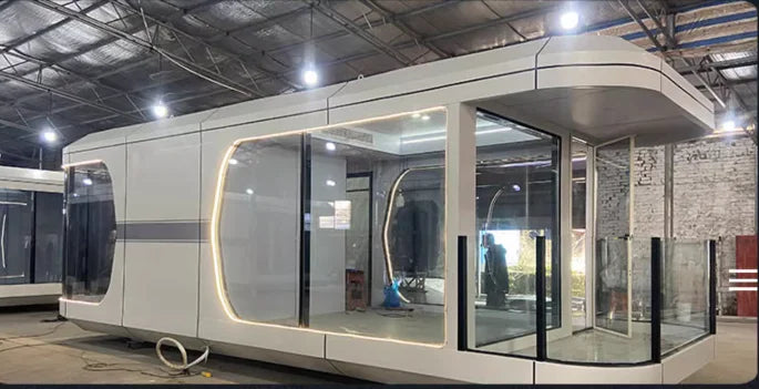 Prefab House Modern capsule cabin hotel Container home sleep pod Outdoor Mobile house luxury Sleep pod Capsule Hotel