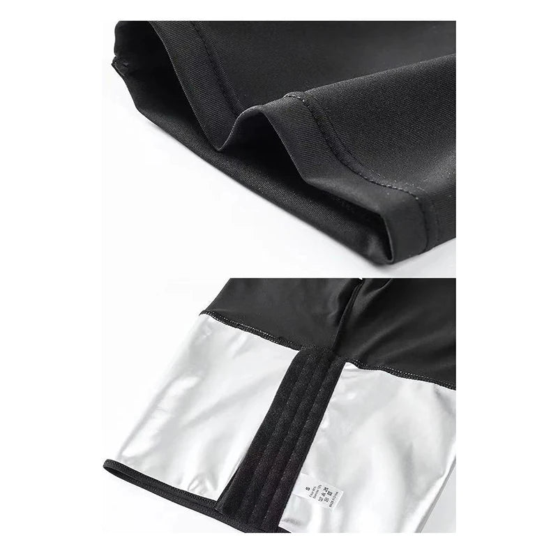 Sweat Sauna Pants Body Shaper Shorts Weight Loss Slimming Shapewear Women Waist Trainer Tummy Hot Thermo Sweat Leggings Fitness