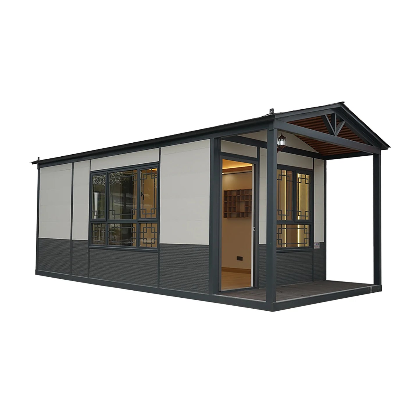2024 PopularA shape Spire House Sunny Prefabricated Container Frame Assembly House Easy Handy Triangular House