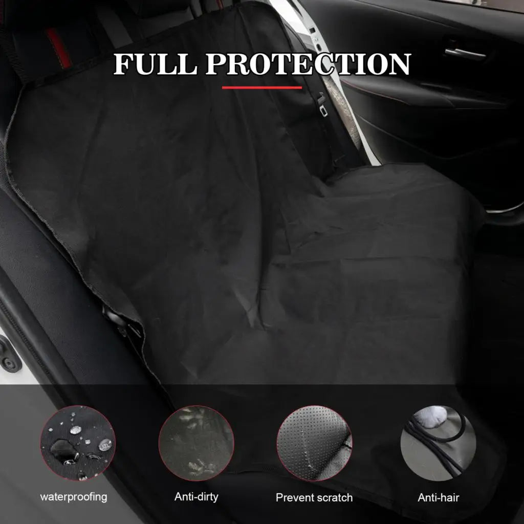 OEMASSIVE Dog Cushion Waterproof Rear Back Pet Dog Car Seat Cover Mats Protector Rear Bench Blanket Trunk Backseat Cover Mat