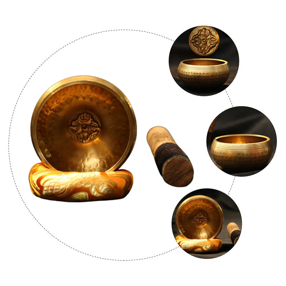 Healing Tibetan Bowl Set Meditation Singing Bowl Set Yoga Singing Bowl