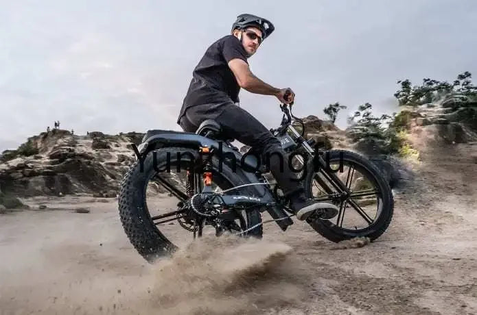 X26 Electric Motorcycle 48V28Ah 1000W 26inch fat tires Go off-road electric Bike hydraulic oil electric mountain bicycle