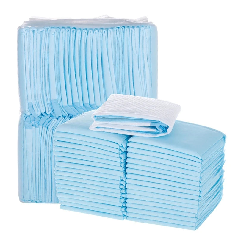 100/50/40/20PCS Absorbent Dogs Diapers Disposable Puppy Training Pee Pads Quick Dry Surface Mat Clean Cushion Dog Supplies