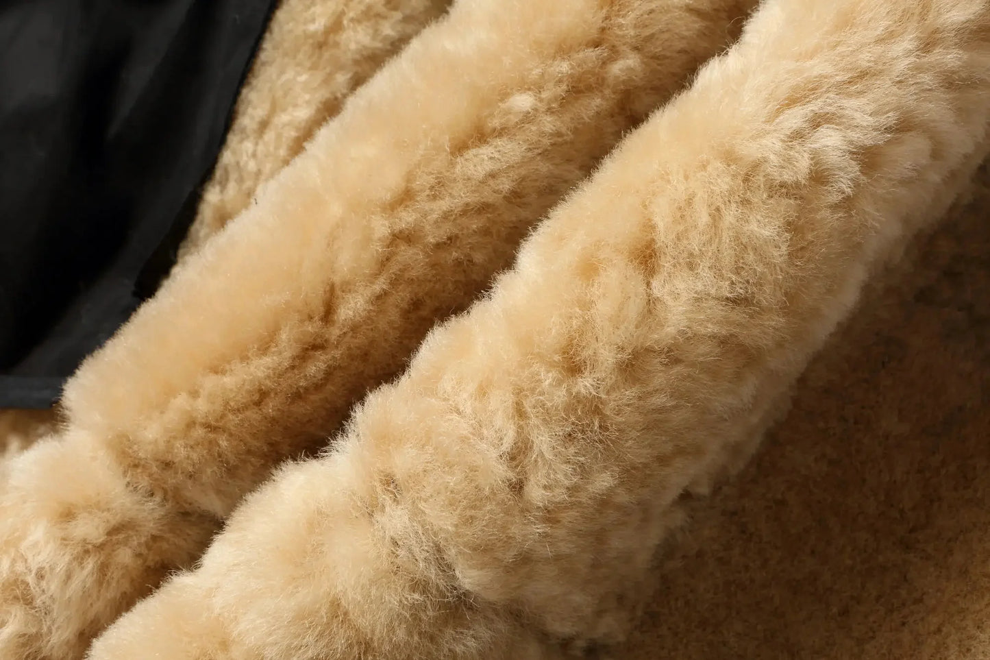 100% Natural Sheepskin Leather Jacket Winter Coat Real Fur Warm Explosive Style Sherpa Men's Large Motorcycle Fashion