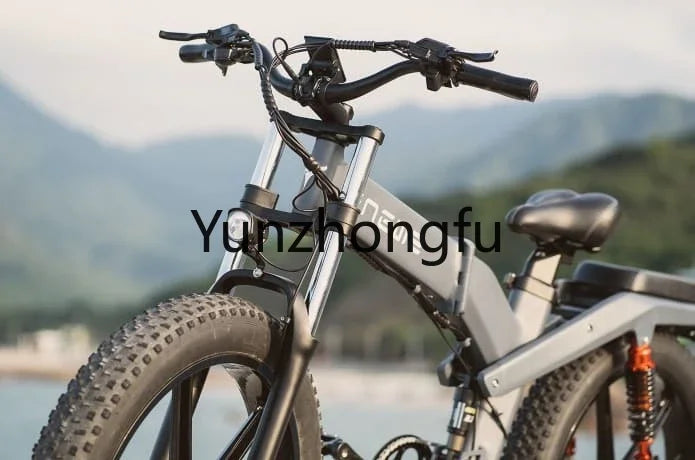 X26 Electric Motorcycle 48V28Ah 1000W 26inch fat tires Go off-road electric Bike hydraulic oil electric mountain bicycle