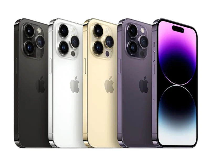 Apple iPhone 14 Pro Dual eSIM 128/256/512G/1TB ROM 6GB RAM 6.1" Super Retina OLED Face ID NFC A15 5G 98% New Original Cell Phone