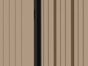 10 X 10 Feet Outdoor Storage Shed, Terrace Garden Outdoor Storage House, Terrace House for Storage