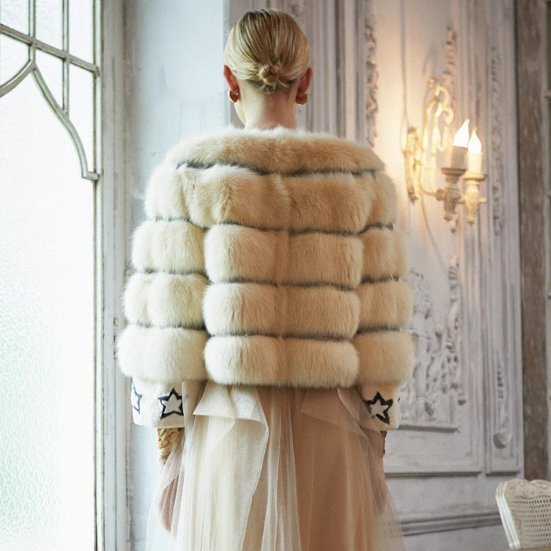 Women's Fur Coat 2223 Trend Natural Fur Long Mink Detachable Outerwear Jackets Trench Coats New In Outdoor Clothes Clothing