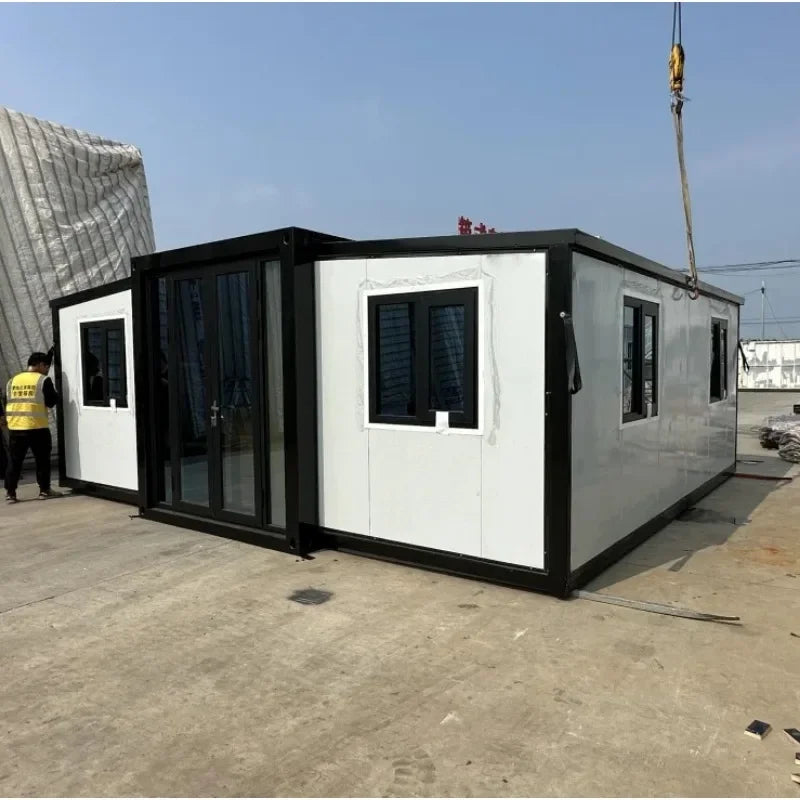 Mobile 20 Ft Folding Prefabricated Container House Folding Prefabricated Container House Modular Design Prefab Container House