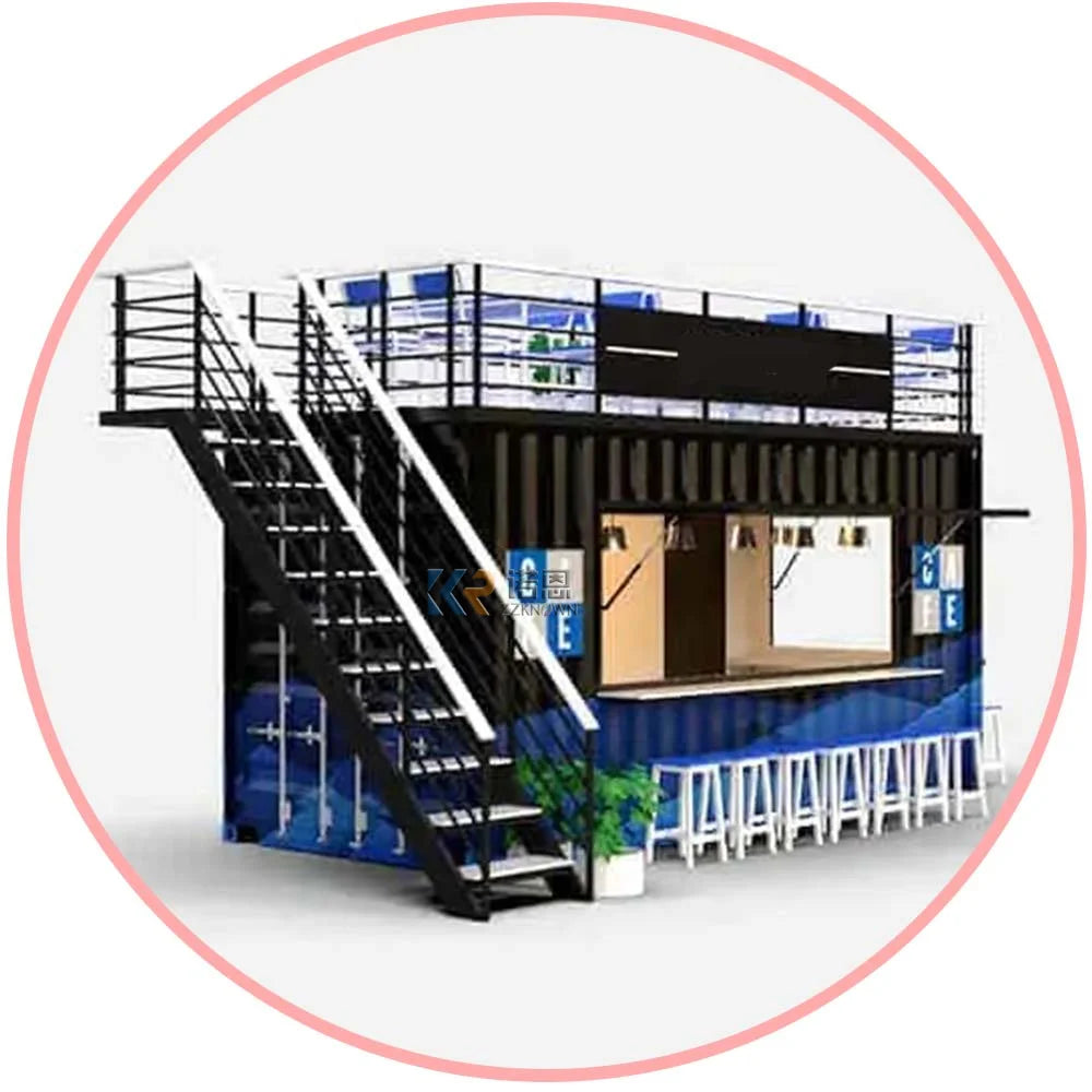 2023 20ft 40ft Mobile Container Office Load House Dormitory Beach Juice Snack Bar Restaurant Big Space Storage