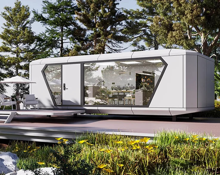 Custom Prefab House Modern capsule cabin Hotel Container home sleep pod Outdoor Mobile Tiny house luxury Capsule House