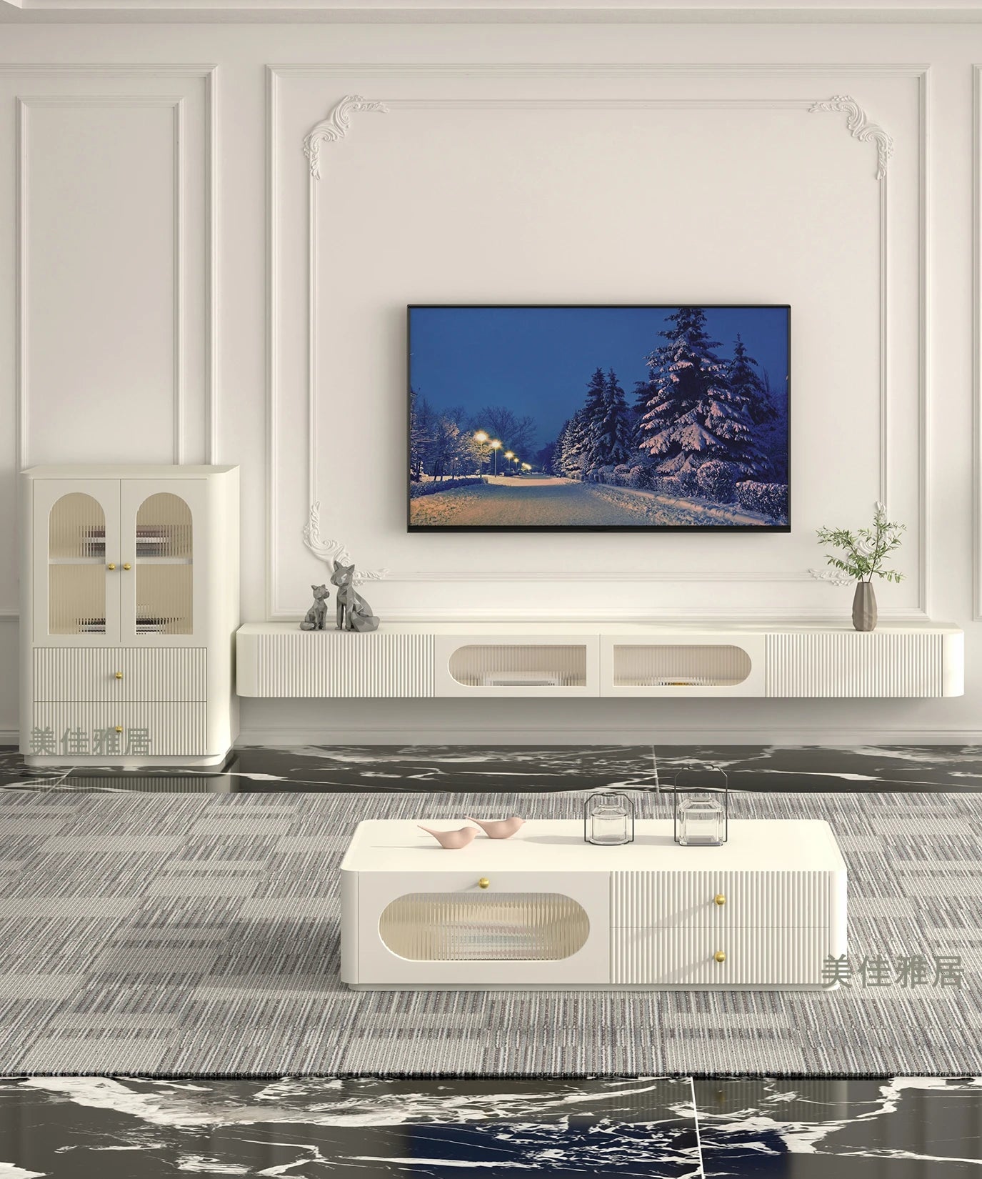 Wooden Consoles Tv Stands Shelves Patio Entertainment Mainstays Tv Stands Cabinet Bedroom Muebles Dormitorio Nordic Furnitures