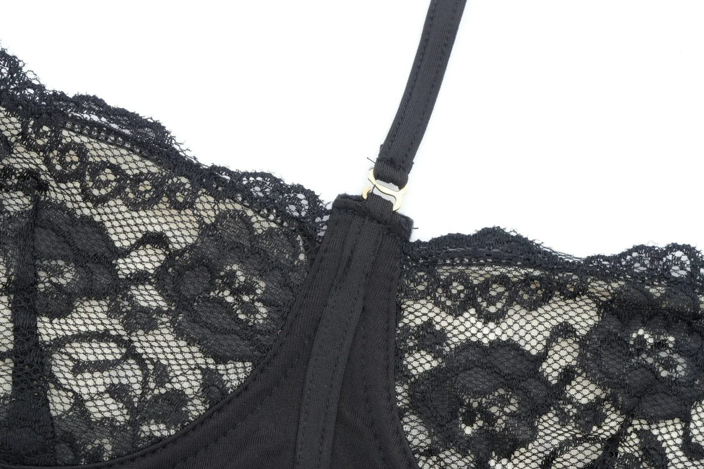 Womens Lace Lingerie Sexy Bra and Panty Set Strappy Babydoll