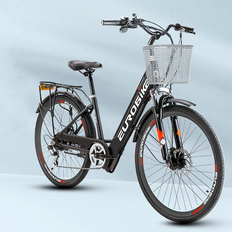 26inch Electric Mountain Bike 7 Variable Speed Electric Bicycle Hidden Battery Waterproof Anti Theft E Bike