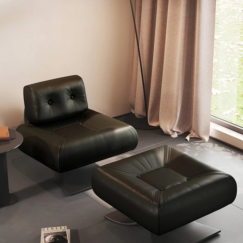 Living Room Luxury Floor Chair Sofa Accent Meditation Vanity Chairs Design Lounge Leather Sillon Reclinable Bedroom Furniture