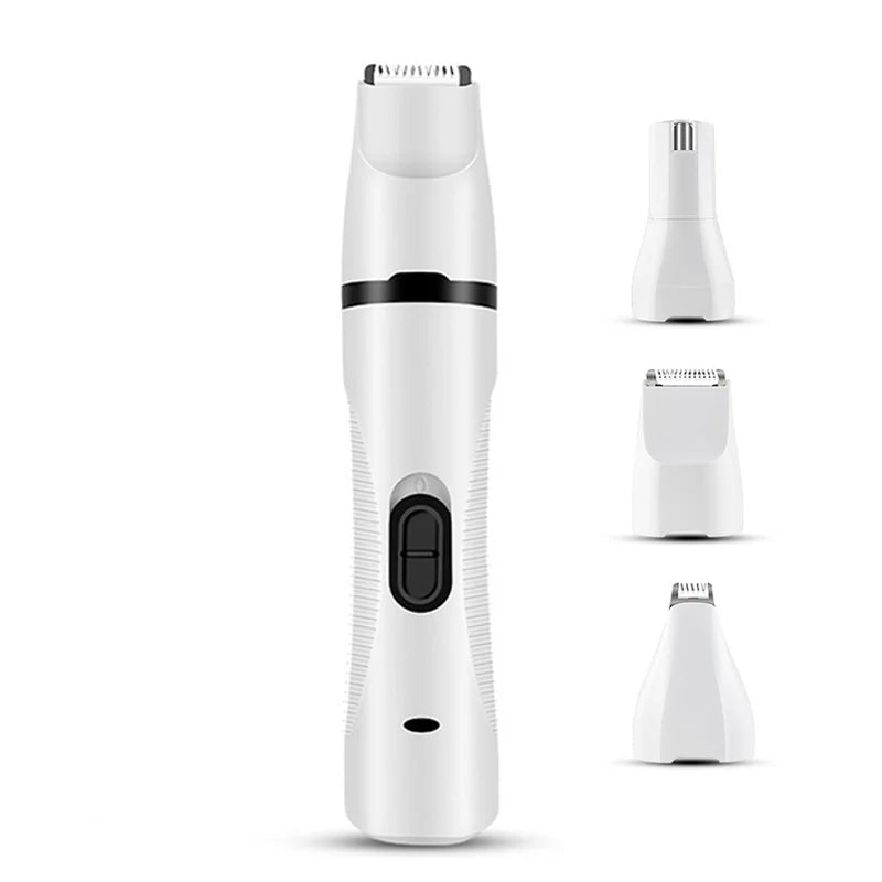 Pet Clipper 3 IN 1 Cordlress Pet Grooming Trimmer Dog Hair Trimmer Paw Nail Grinder Foot Toe Hair Cutting Machine Cutter for Cat