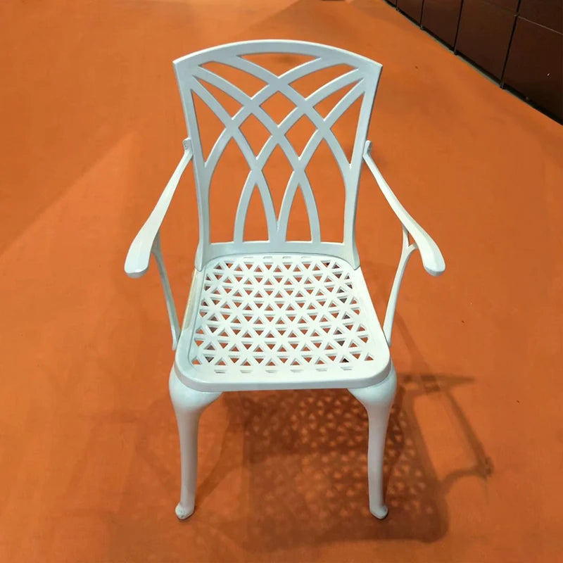 11-piece Lawn dining set anti-rust aluminum chairs tables patio furniture garden Backyard sets ova long table high quality