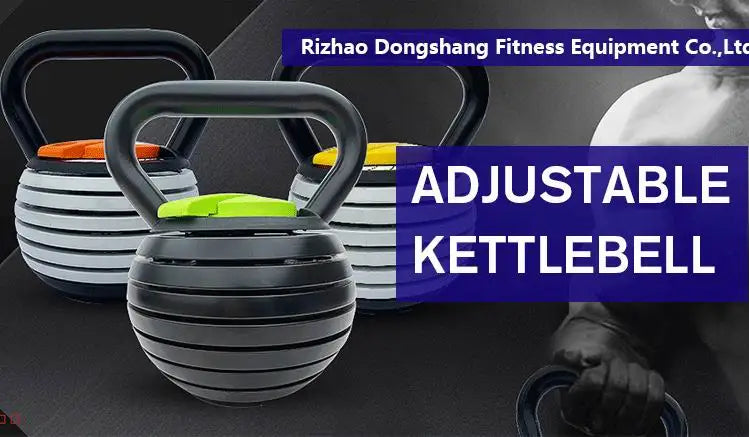 10-40LB Custom Logo Adjustable Kettlebell Weights Sets For Men Women Home Fitness Gym Equipment