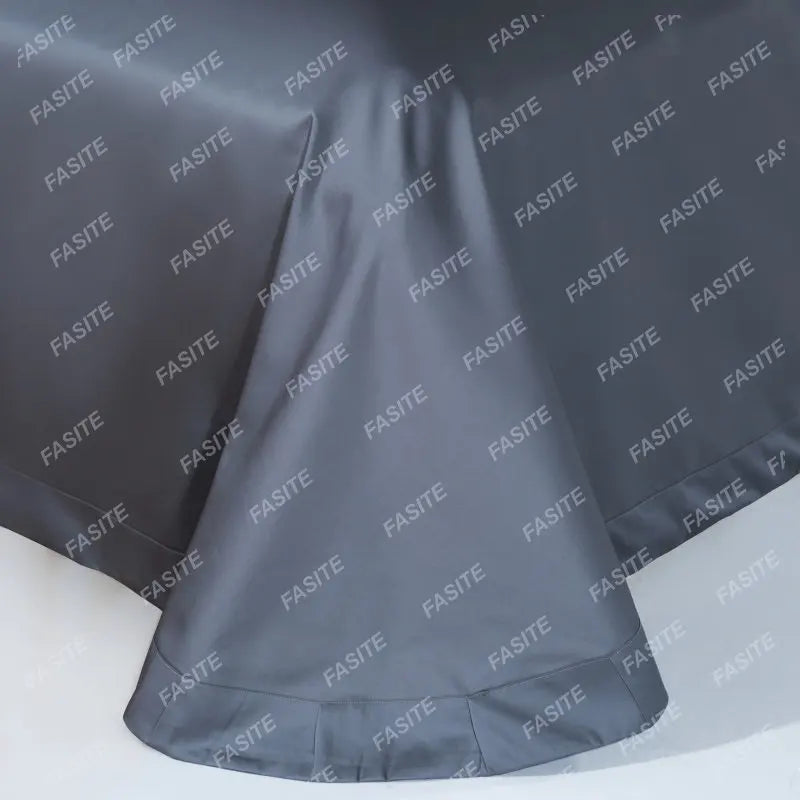 120s long-staple cotton satin cotton light luxury quilt cover four-piece high-end hotel European-style cotton bedding