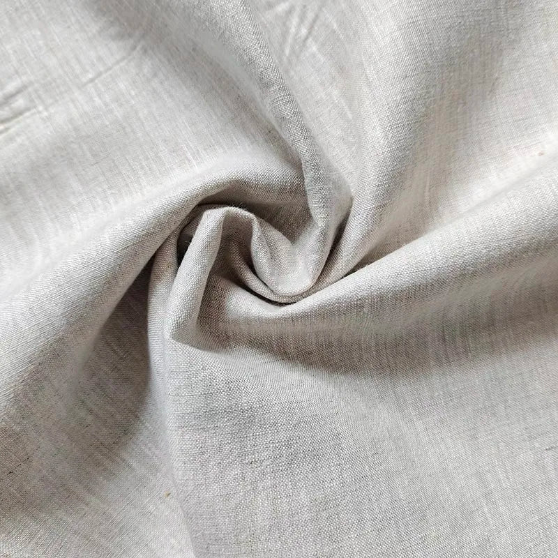 100 Meters 100% Hemp Fabric Super Width 280 Cm For Bedding Sheet White Yellow Ivory Blue Grey Colors Wholesale