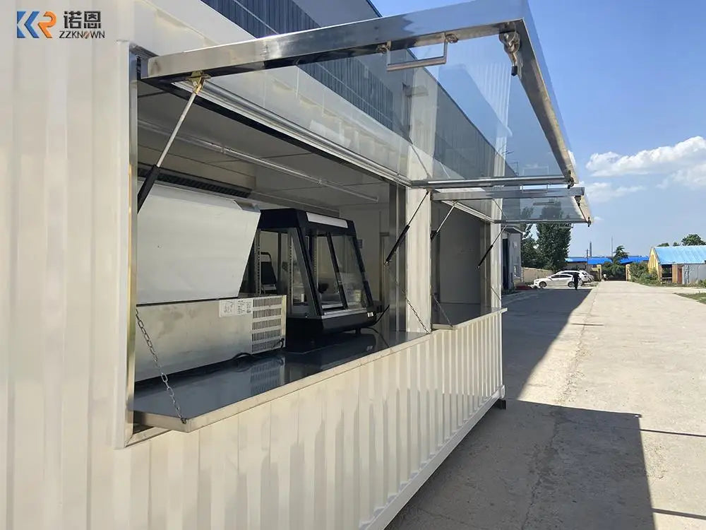 Outdoor Customized Prefabricated Design Container House Coffee Shop Bar