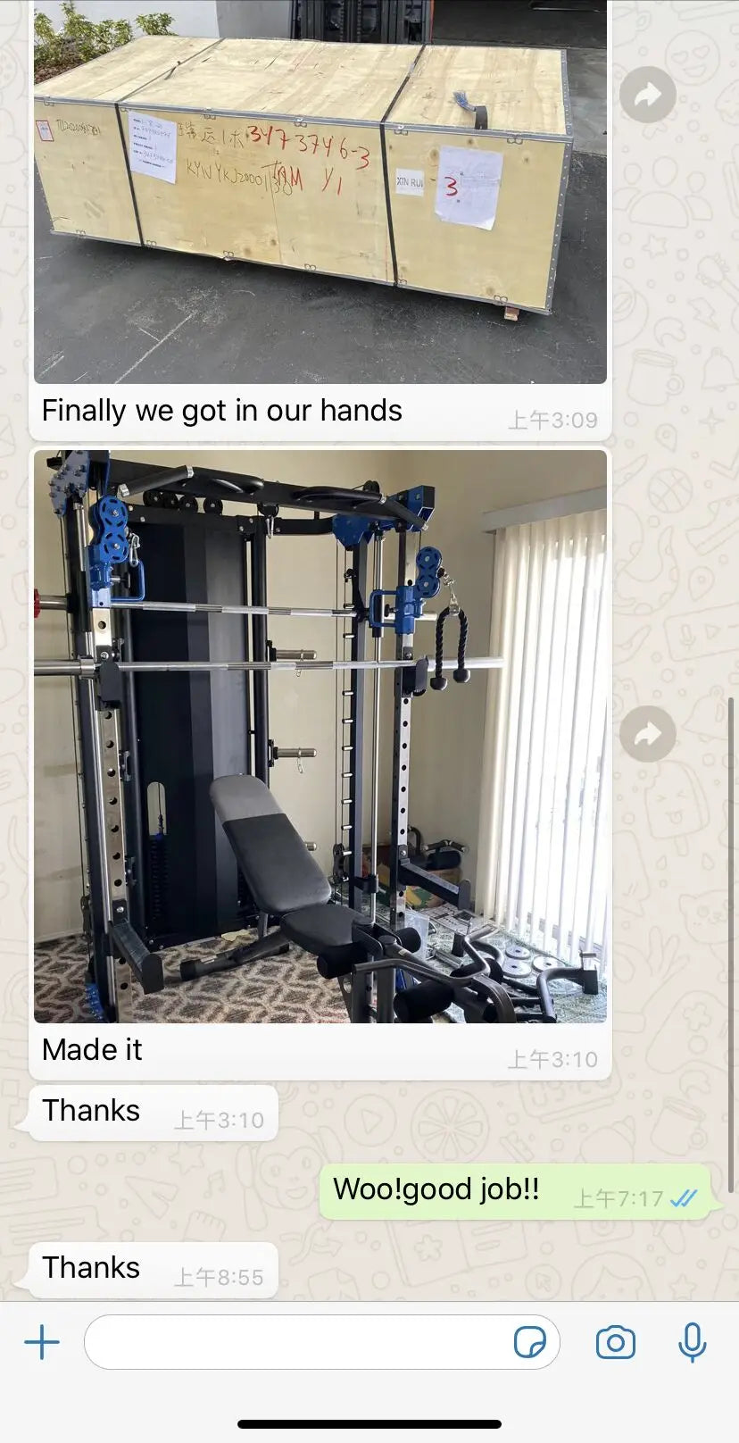 Xinrui Best Price Arm Multi-functional Gym Equipment Trainer Smith Machine with Weight Stack