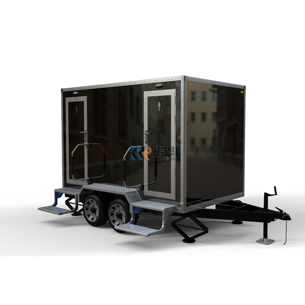 2023 Prefabricated Modular 10ft Container Bathroom Public Toilet Tiny House Mobile Shower Container Toilet