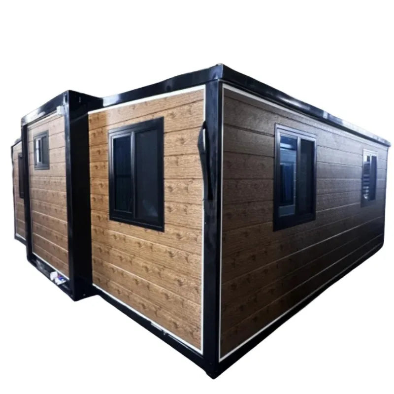 Extended Foldable Prefab Container Homes/40ft Folding Living Container/expandable Cabin Foldable Container House for Sale