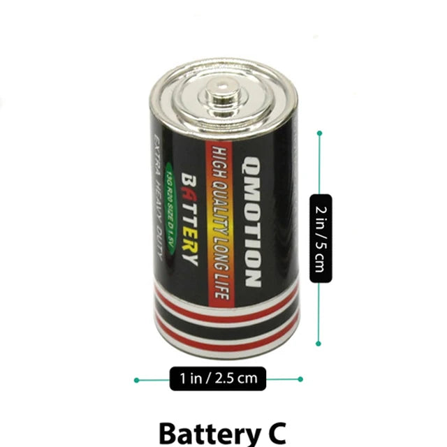 Battery Diversion Safe Hidden Secret Compartment Stash Case Discreet to Hide and Store Money, Bill or Other Valuables