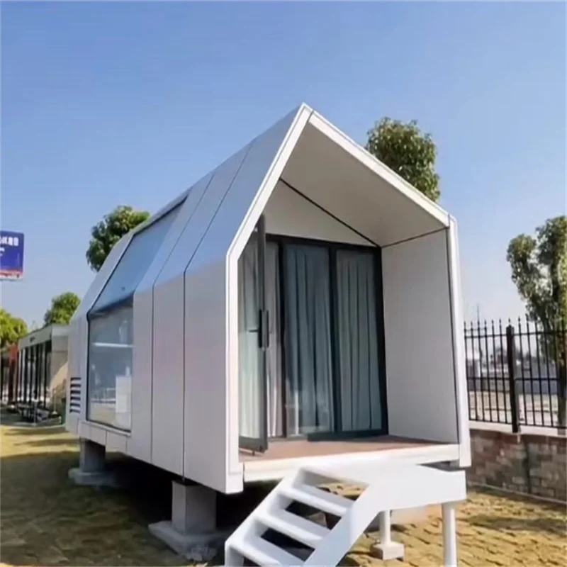 20ft 40ft prefab portable modular homestay hotel luxury modern residential Villa home cabin IOT container house