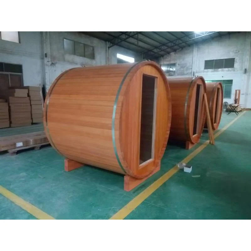 Wood Steam Sauna Room 4 Person Dry Sauna Room Outdoor Sale Soft Bluetooth USB Computer Power Beauty Graphic Piece