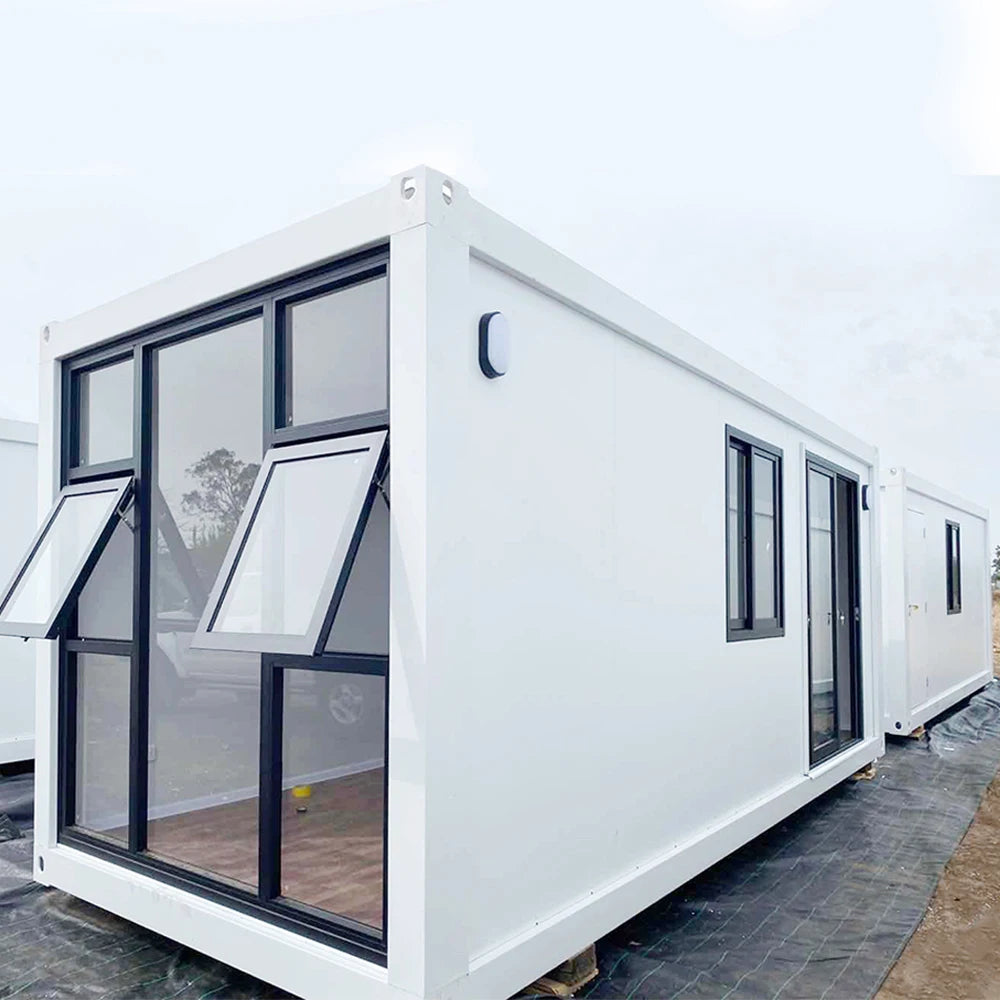 Modern Luxury Fast Instal Glass Wall Tiny House Wooden Container Homes Prefab Houses