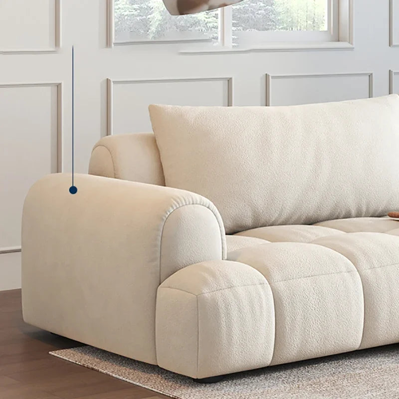 Chaise White Lounge Living Room Sofa Luxury Bed Puffs Angle Accent Sofa Armchair Waiting Divano Letto Furniture Living Room