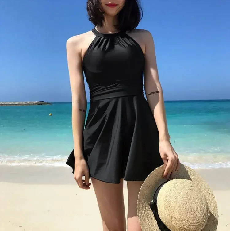 Women's New 2024 Slimming Micro-plump Swimsuit High-end Feelplus Size Conservative Thermal Bath Swimwear For Kids