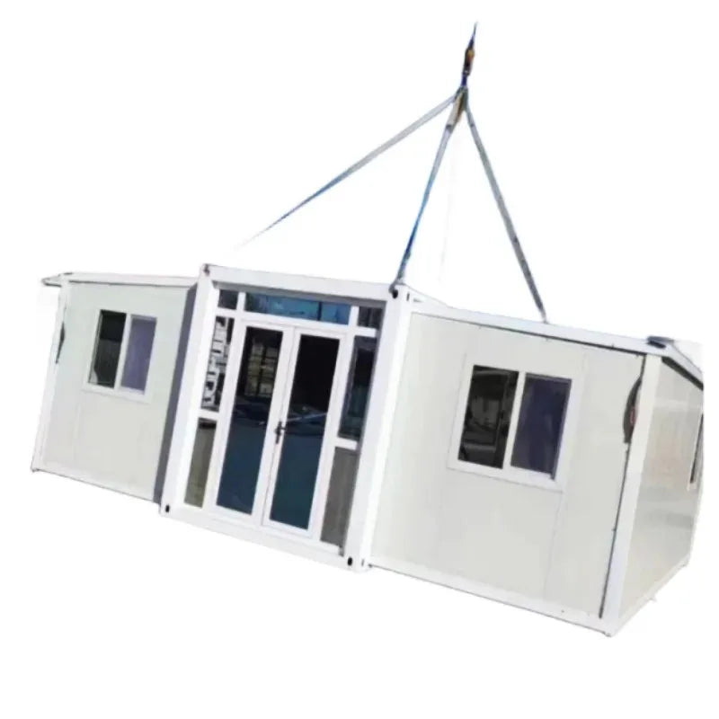 Extended Foldable Prefab Container Homes/40ft Folding Living Container/expandable Cabin Foldable Container House for Sale