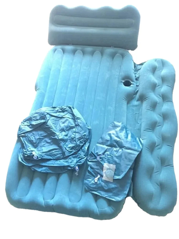 Car Travel Bed Automatic Air Mattress Sleeping Pad Inflatable BackSeat Bed Outdoor Cushions Camping Sofa Bed Accessories for Car