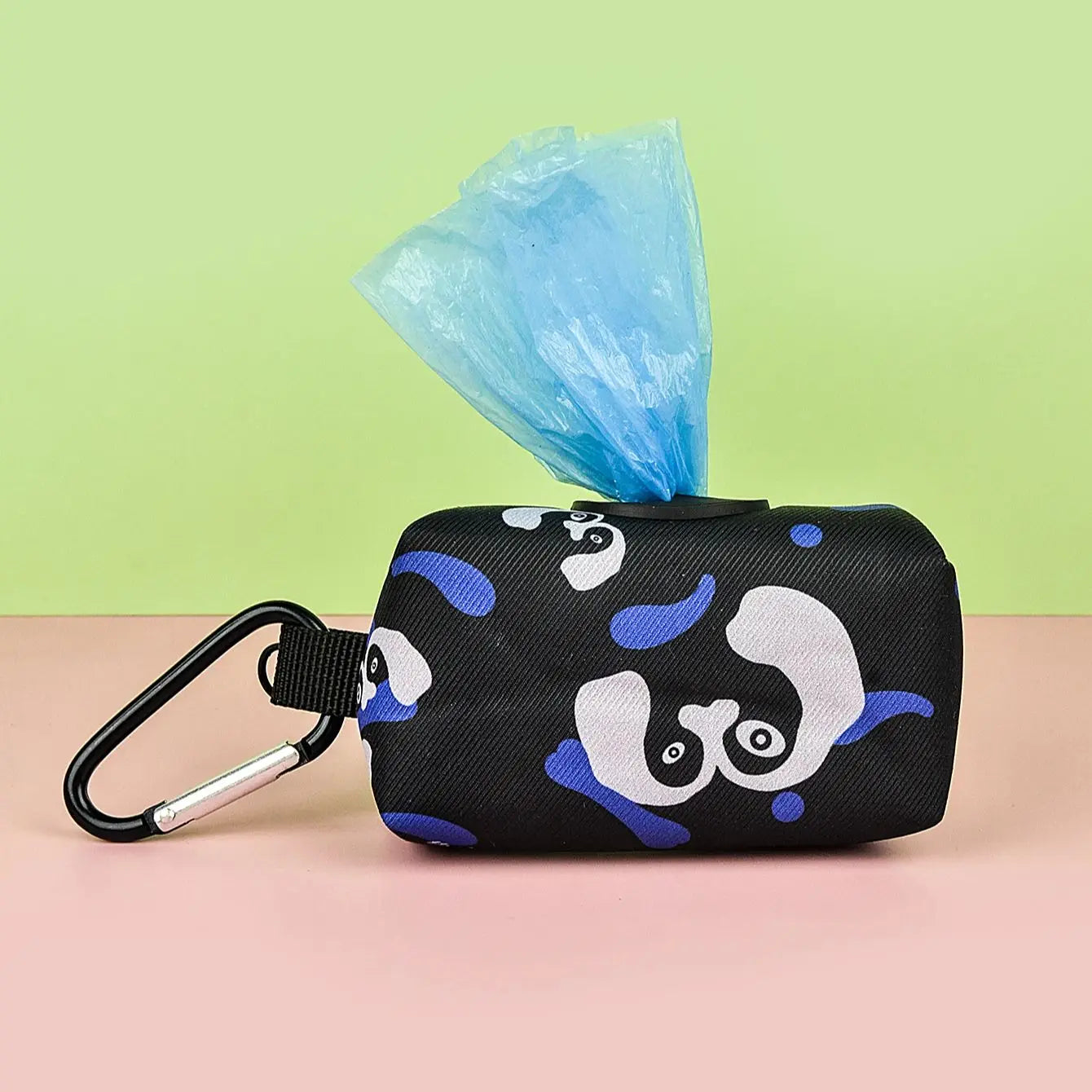 Wholesale Designer Fashion Print Pet Poop Bag Holder Dispenser Without Leash And Poop Bag Can Attached Any Dog Leads
