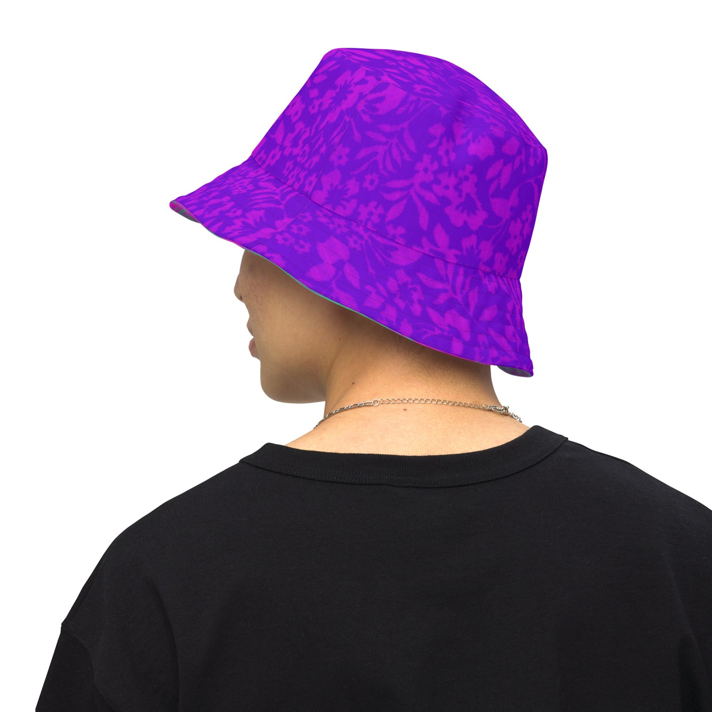 Just Flowers Reversible bucket hat