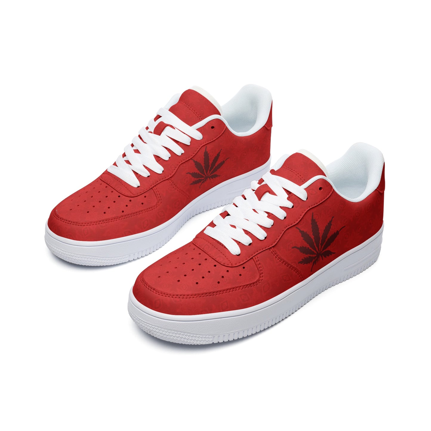 Blood Infinite Universe Unisex Low Top Leather Sneakers