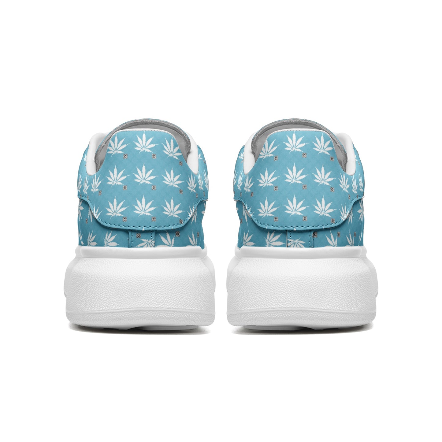 Sapphire SKY-ICE FROST DIAMOND Infinite Universe Unisex Non Slip Lace Up Faux Leather Sneakers